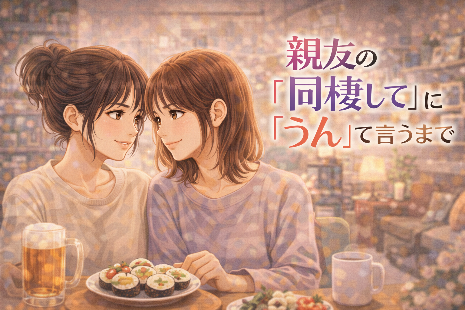 親友の『同棲して』に『うん』て言うまで」