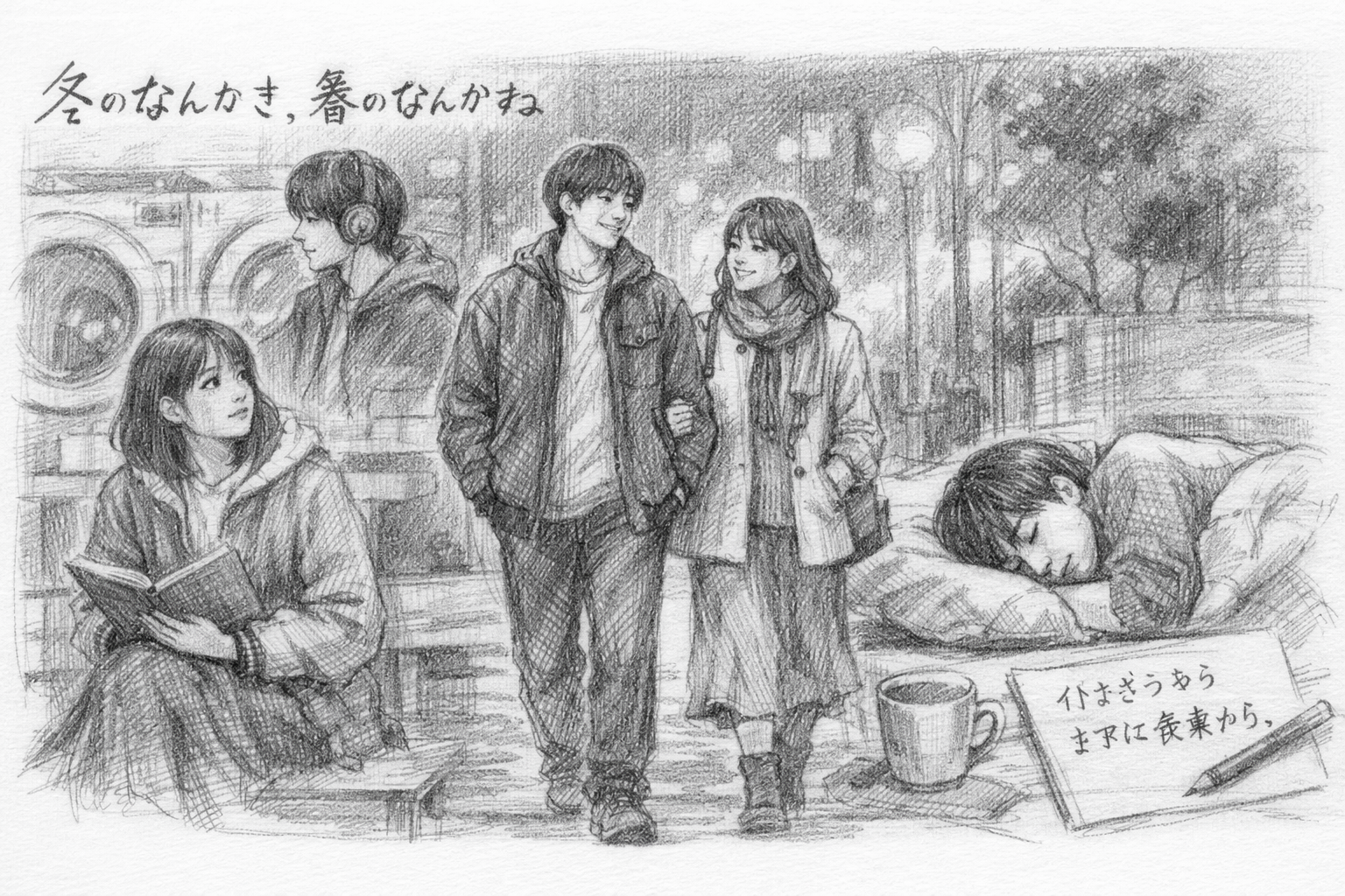 冬のなんかさ、春のなんかね